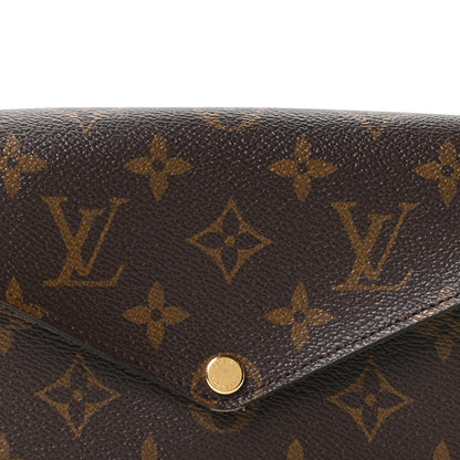 Louis Vuitton Monogram Felicie Strap & Go Kaki 6 of 9
