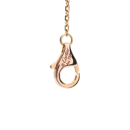 Cartier 18K Pink Gold Diamond Black Onyx Amulette de Cartier Bracelet 3 of 4