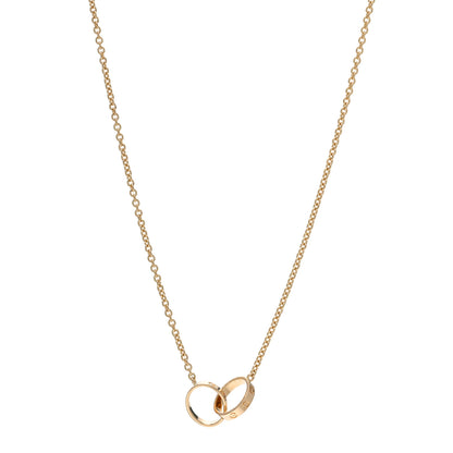 Cartier 18K Yellow Gold Interlocking LOVE Necklace 1 of 5