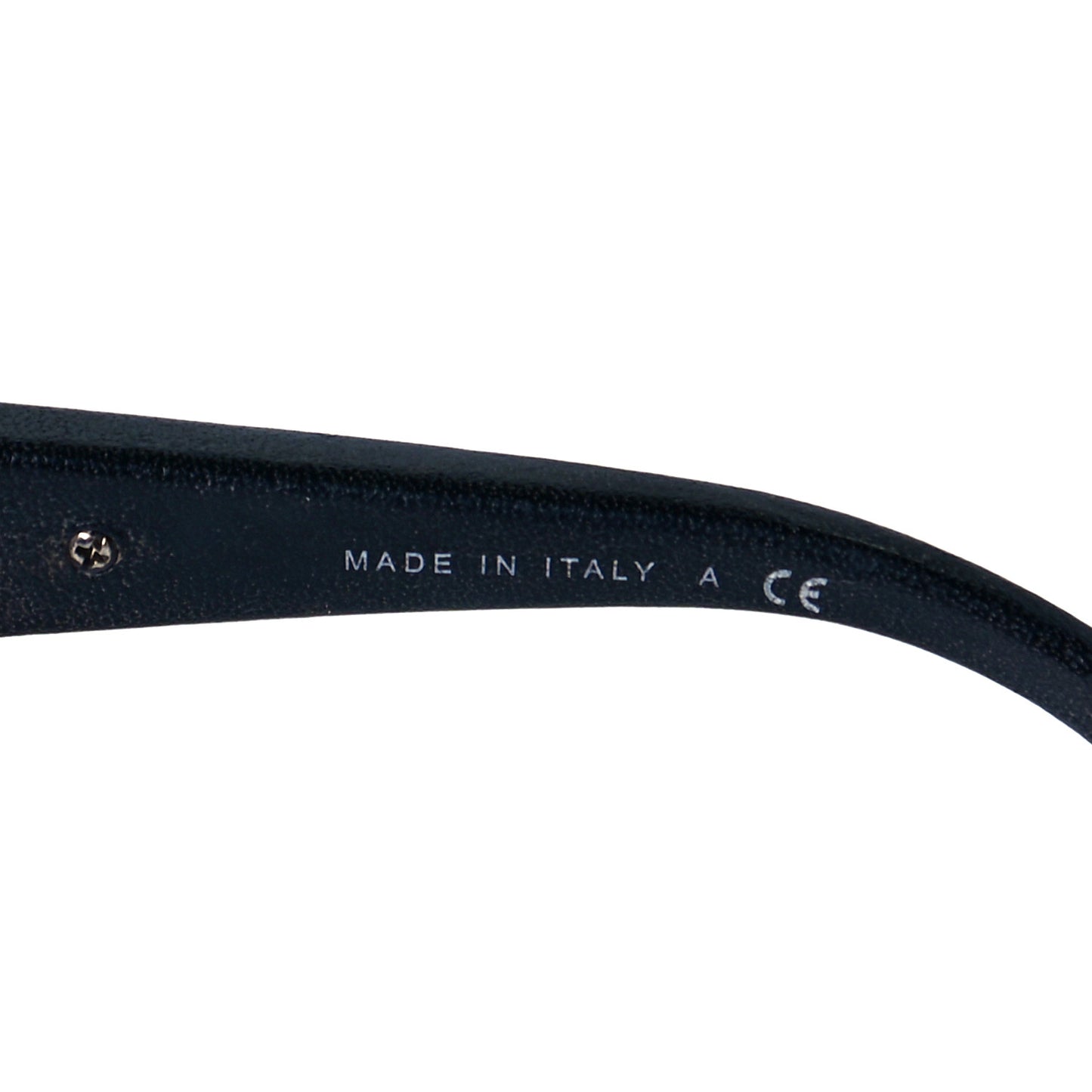 Acetate Chain Sunglasses 5208-Q Black