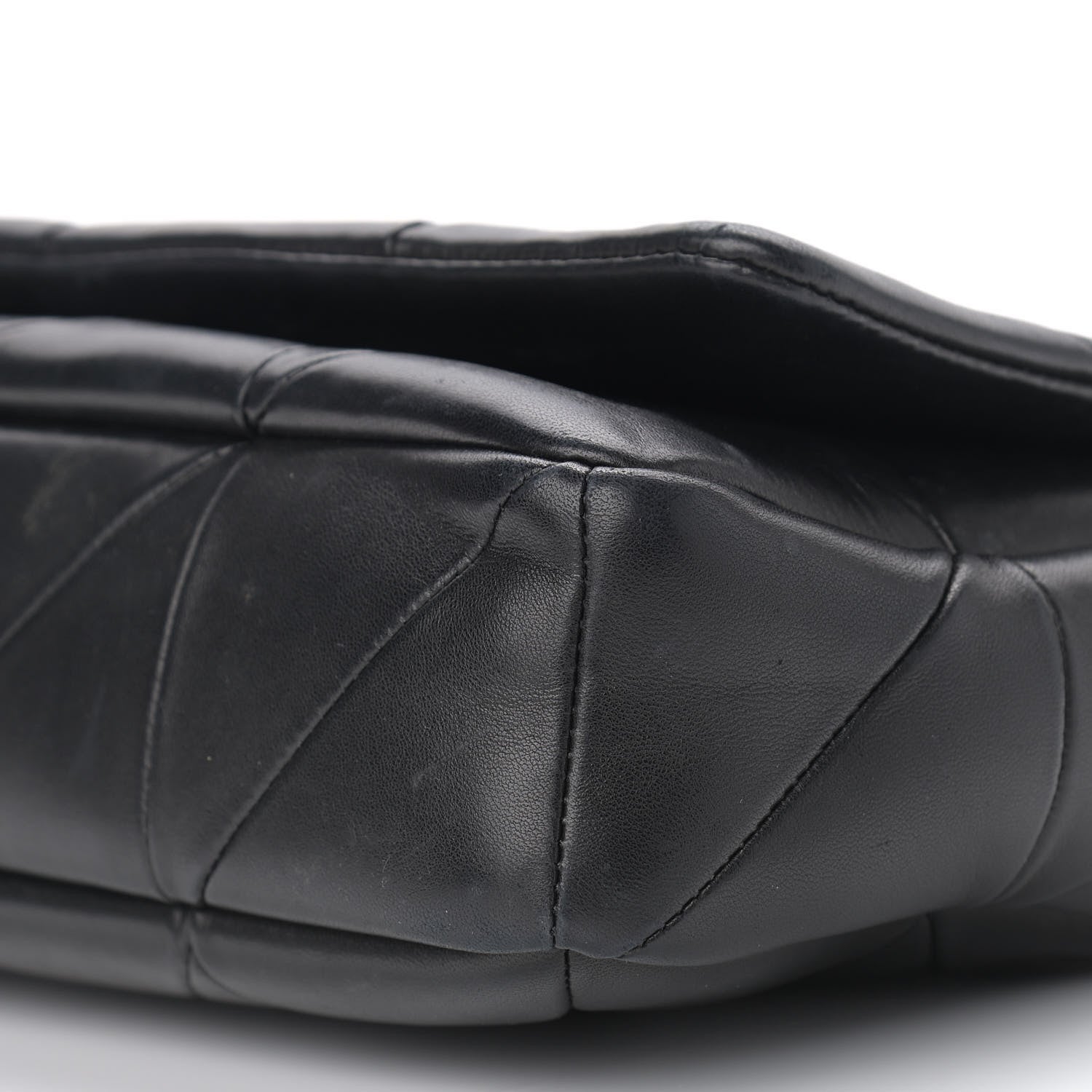 Saint Laurent Lambskin Patchwork Monogram Medium Jamie Black 11 of 13