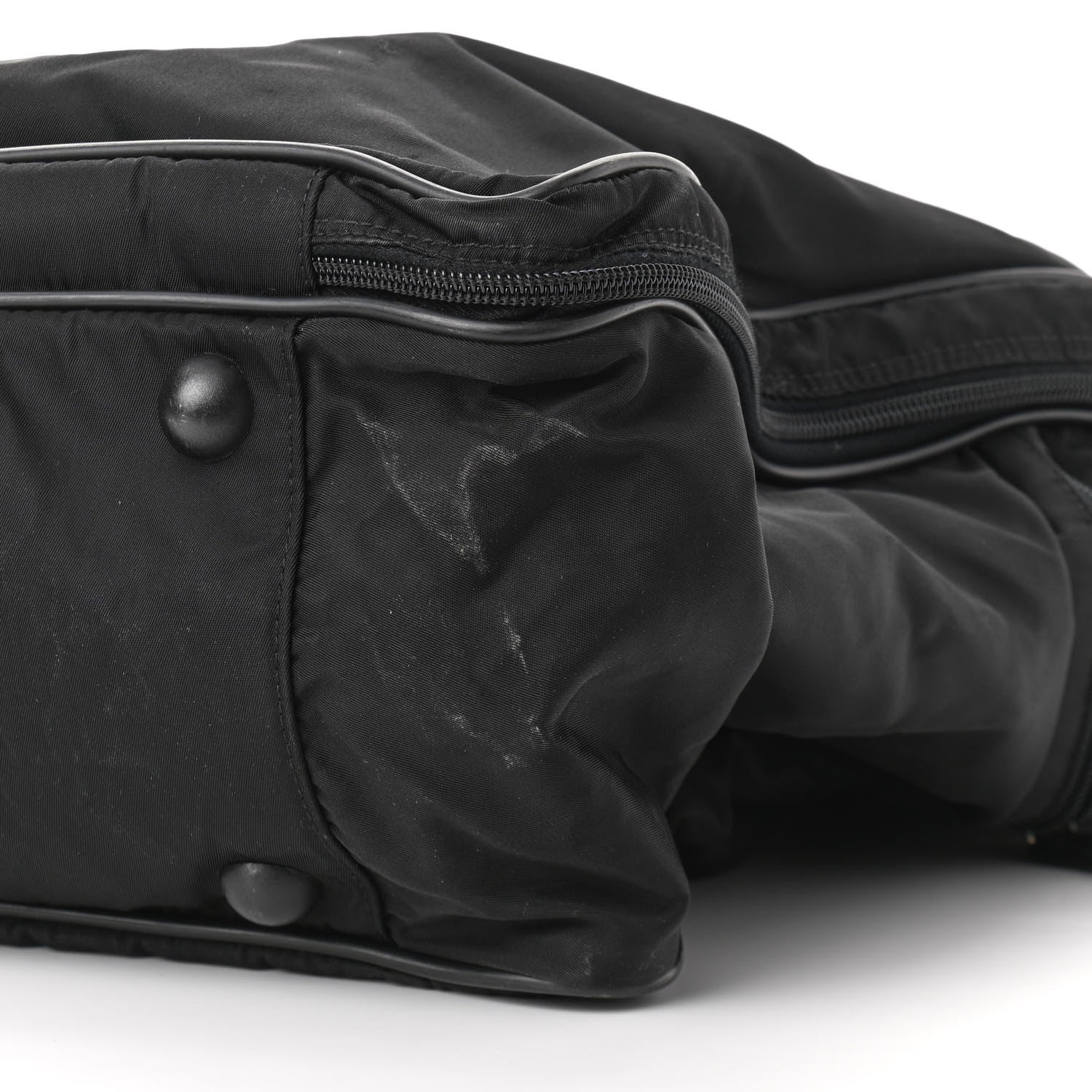 Prada Tessuto Nylon Travel Briefcase Black 10 of 10