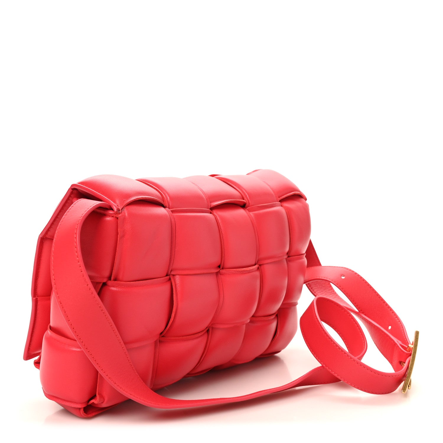 Bottega Veneta Nappa Maxi Intreccio Padded Cassette Crossbody Bag