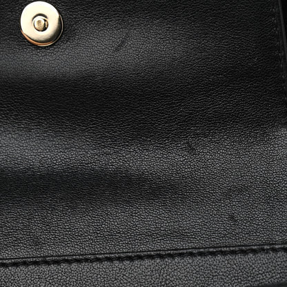Chanel Sheepskin Chevron Quilted Medium Vintage Mademoiselle Flap Black 12 of 13