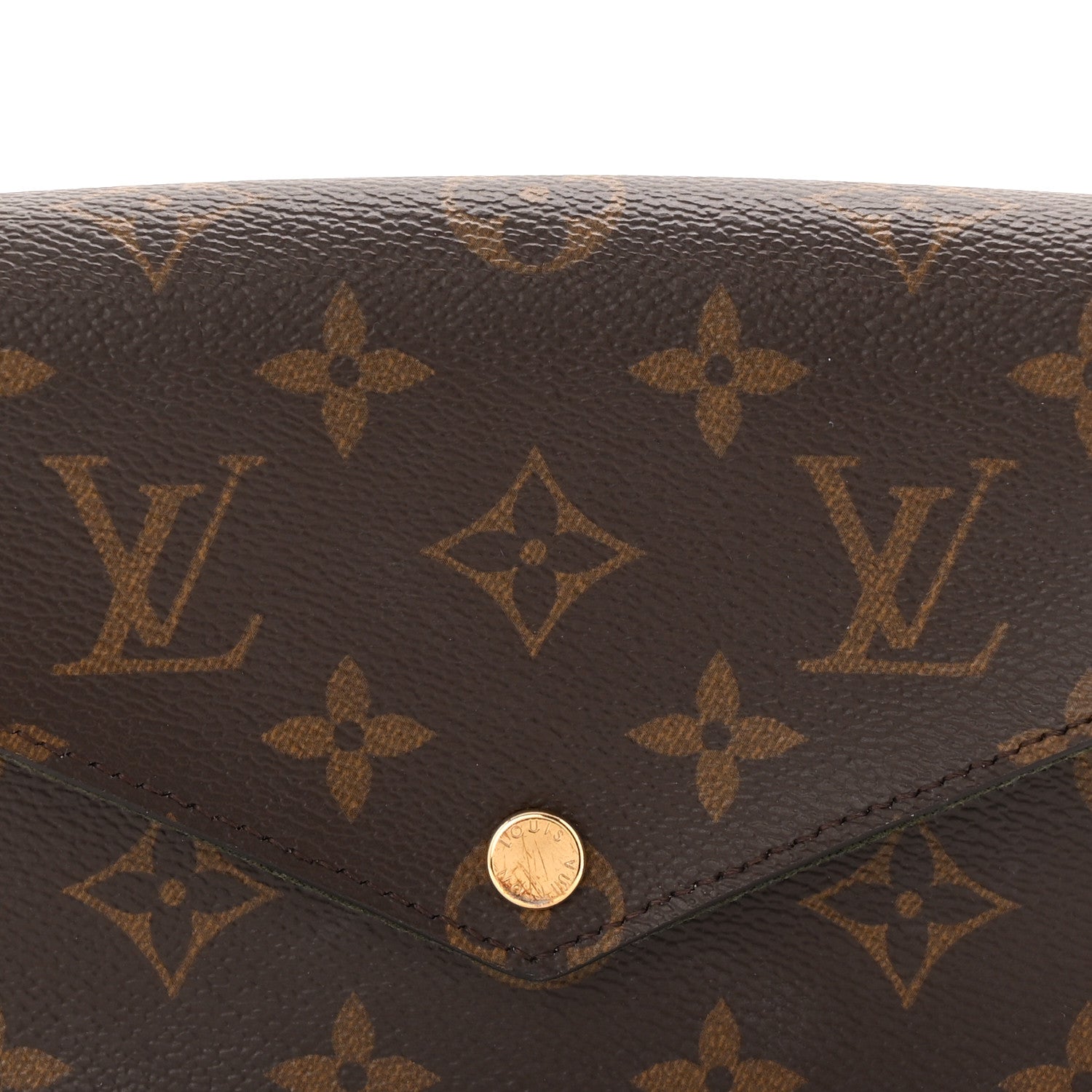 Louis Vuitton Monogram Felicie Strap & Go Kaki 6 of 10