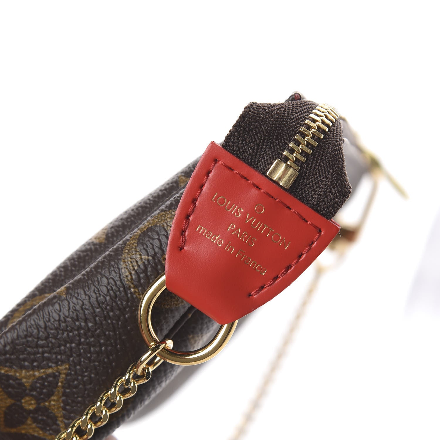 Louis Vuitton Monogram 2020 Christmas Animation Bumper Cars Mini Pochette Accessories Coquelicot 6 of 6