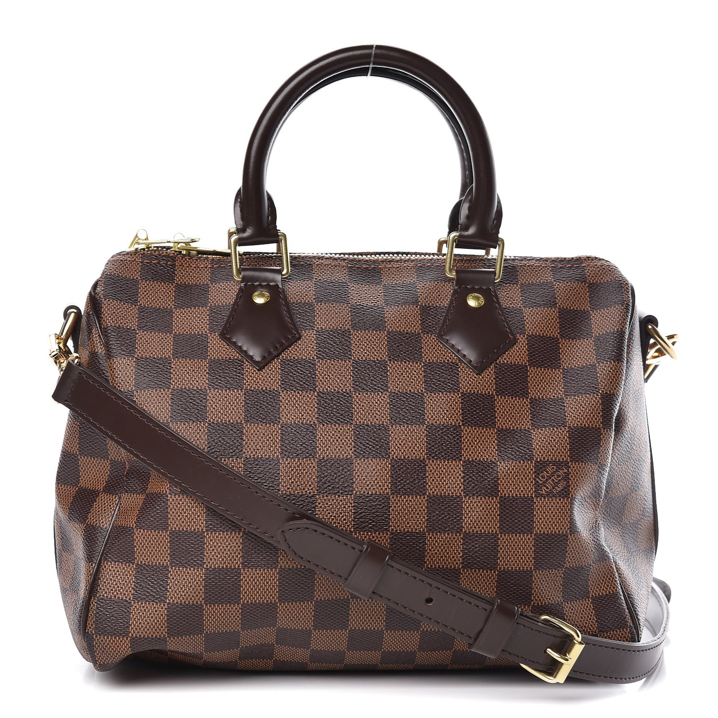 Damier Ebene Speedy Bandouliere 25