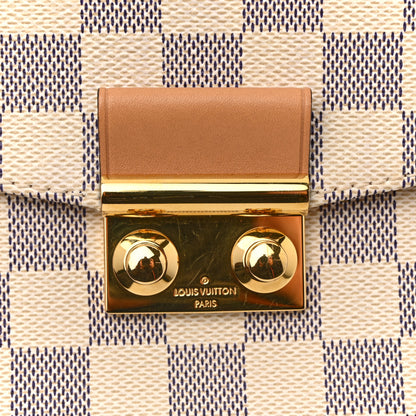 Louis Vuitton Damier Azur Braided Croisette Rose 10 of 12