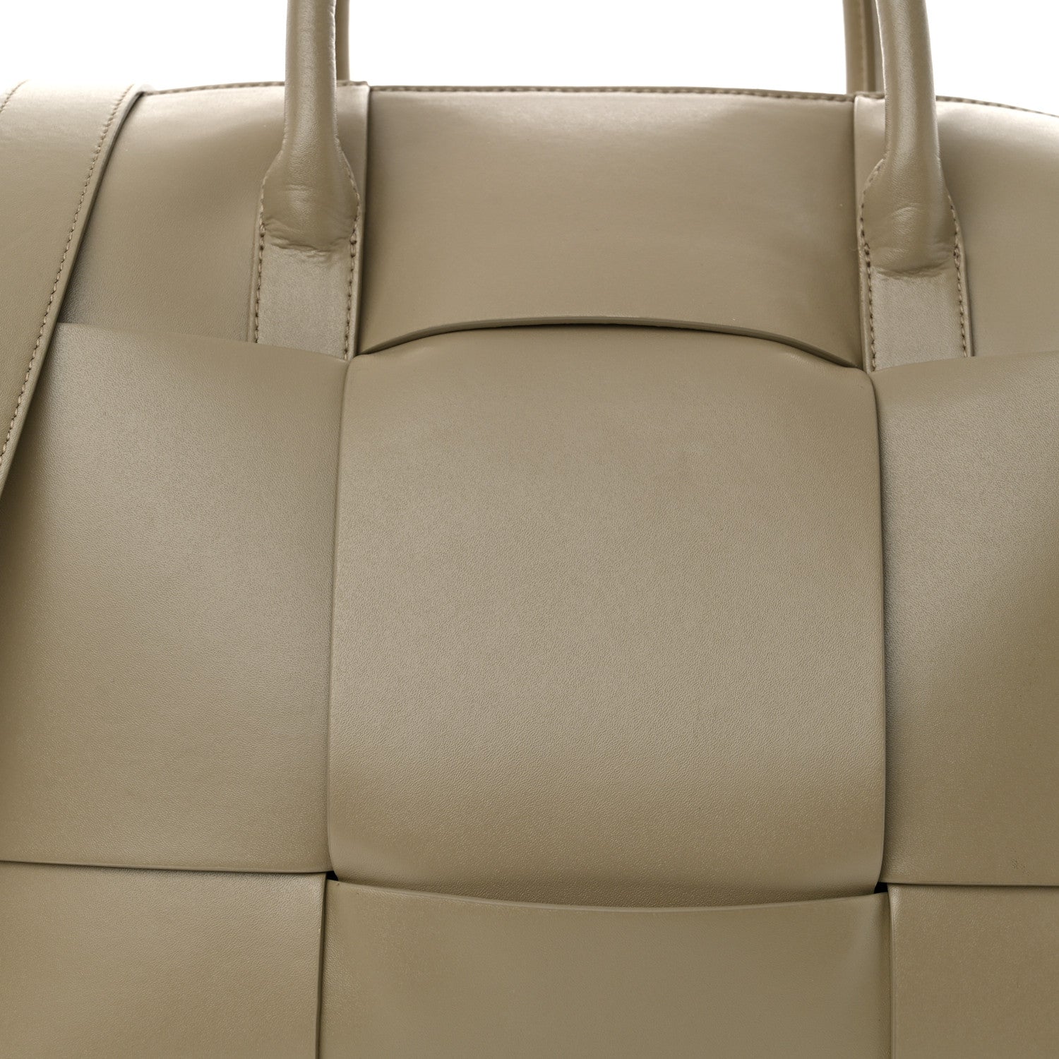 Bottega Veneta Calfskin Maxi Intrecciato Arco Briefcase Porridge 8 of 12