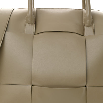 Bottega Veneta Calfskin Maxi Intrecciato Arco Briefcase Porridge 8 of 12