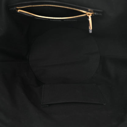 Dolce & Gabbana Vitello Raffia Woven Kendra Tote Natural Black 5 of 9