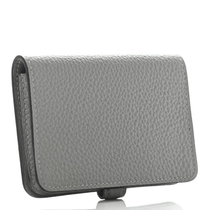 Hermes Togo Dogon Card Case Gris Mouette 3 of 9