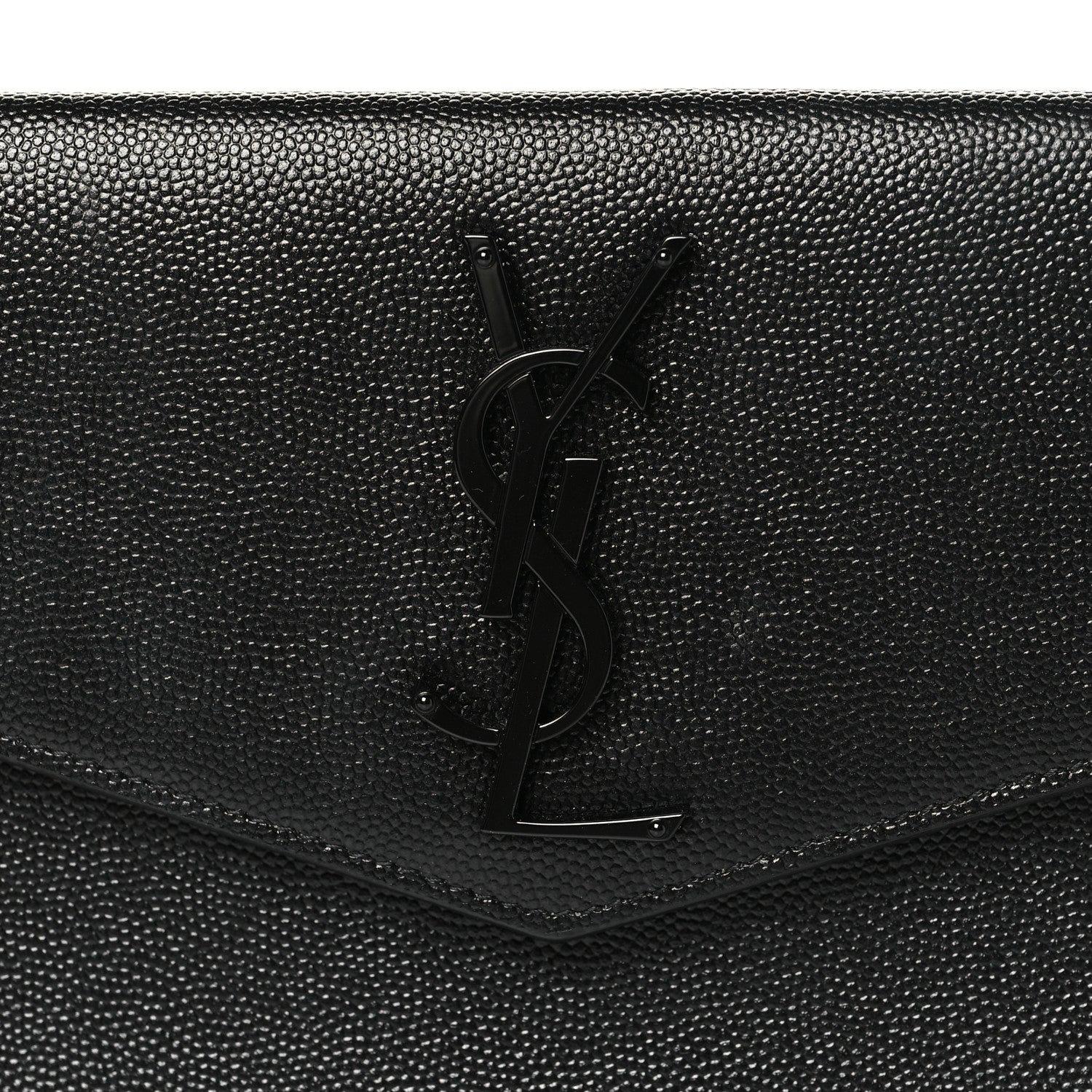 Saint Laurent Grain De Poudre Uptown Pouch Black 8 of 8