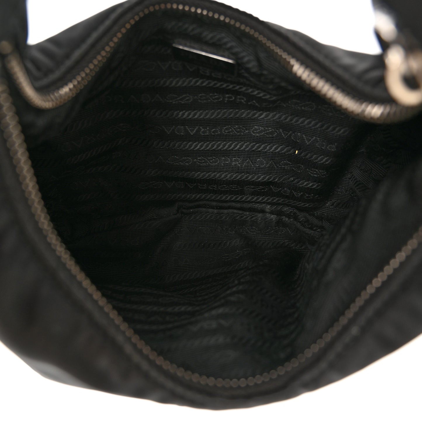 Tessuto Nylon Saffiano Re-Edition 2006 Shoulder Bag Black