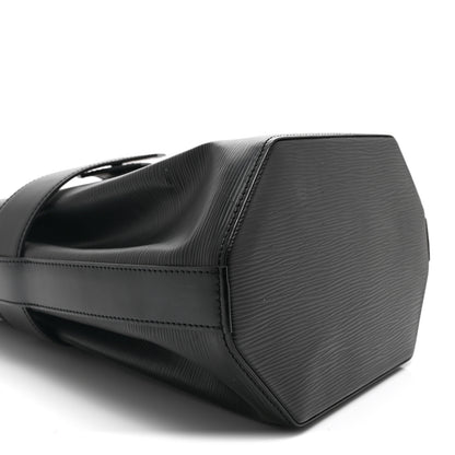 Louis Vuitton Epi Sac D'Epaule Black 9 of 10