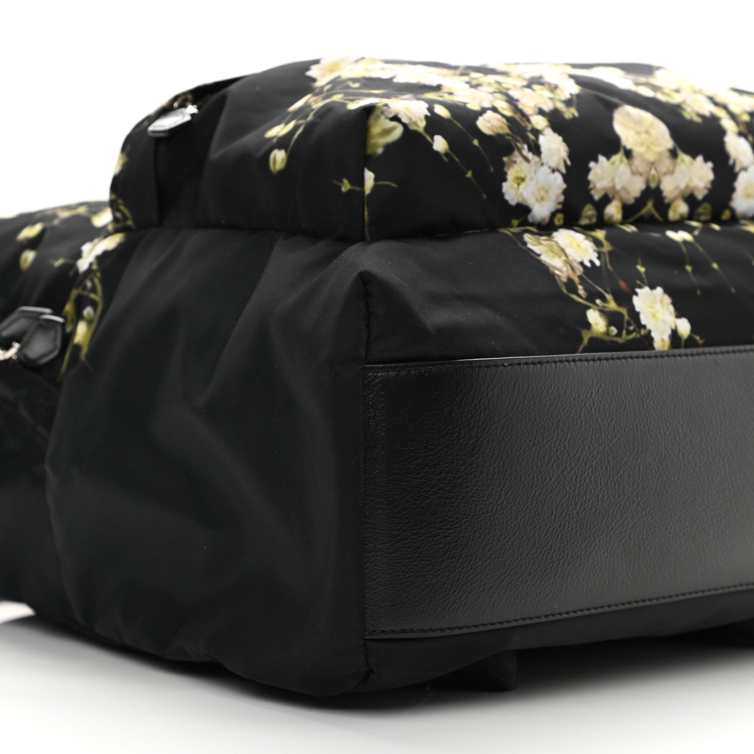 Givenchy Nylon Calfskin Baby's Breath Print Backpack Black 13 of 14