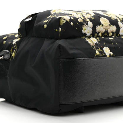 Givenchy Nylon Calfskin Baby's Breath Print Backpack Black 13 of 14