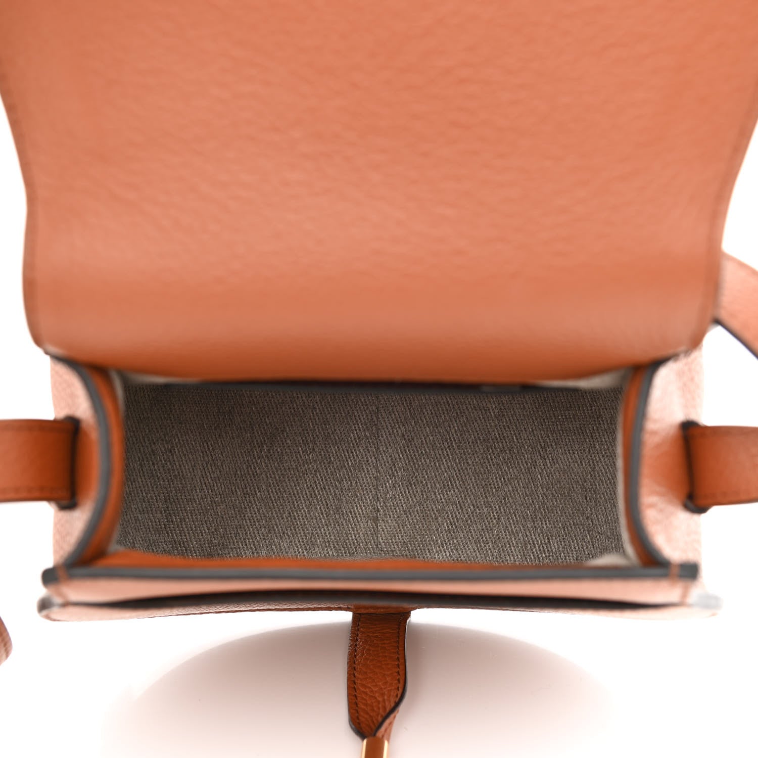 Chloe Calfskin Mini Marcie Round Crossbody Bag Tan 4 of 9
