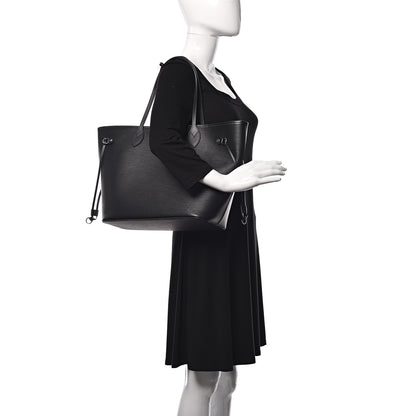 Louis Vuitton Epi Neverfull MM Black 2 of 11