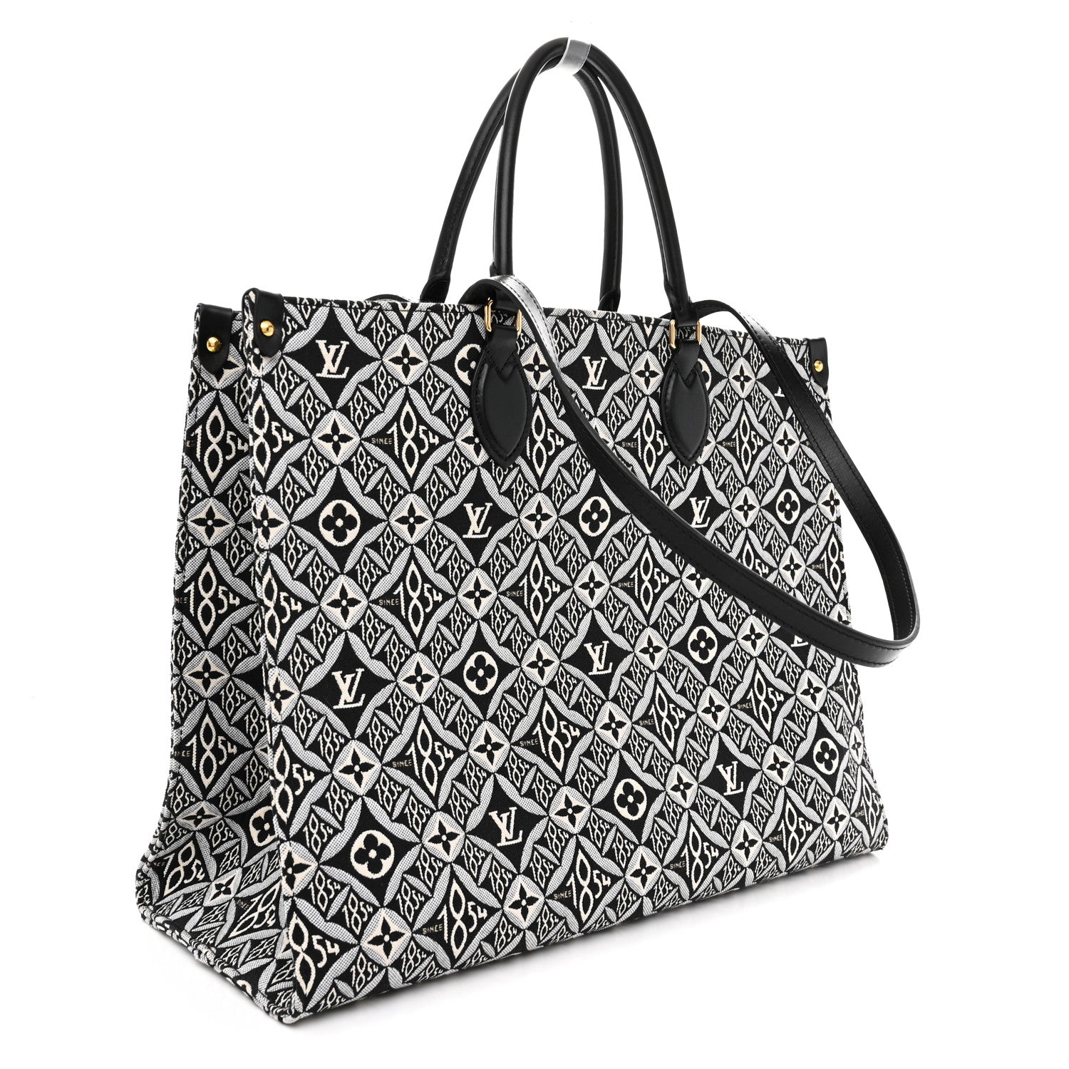 Louis Vuitton Jacquard Since 1854 Onthego GM Grey 3 of 10