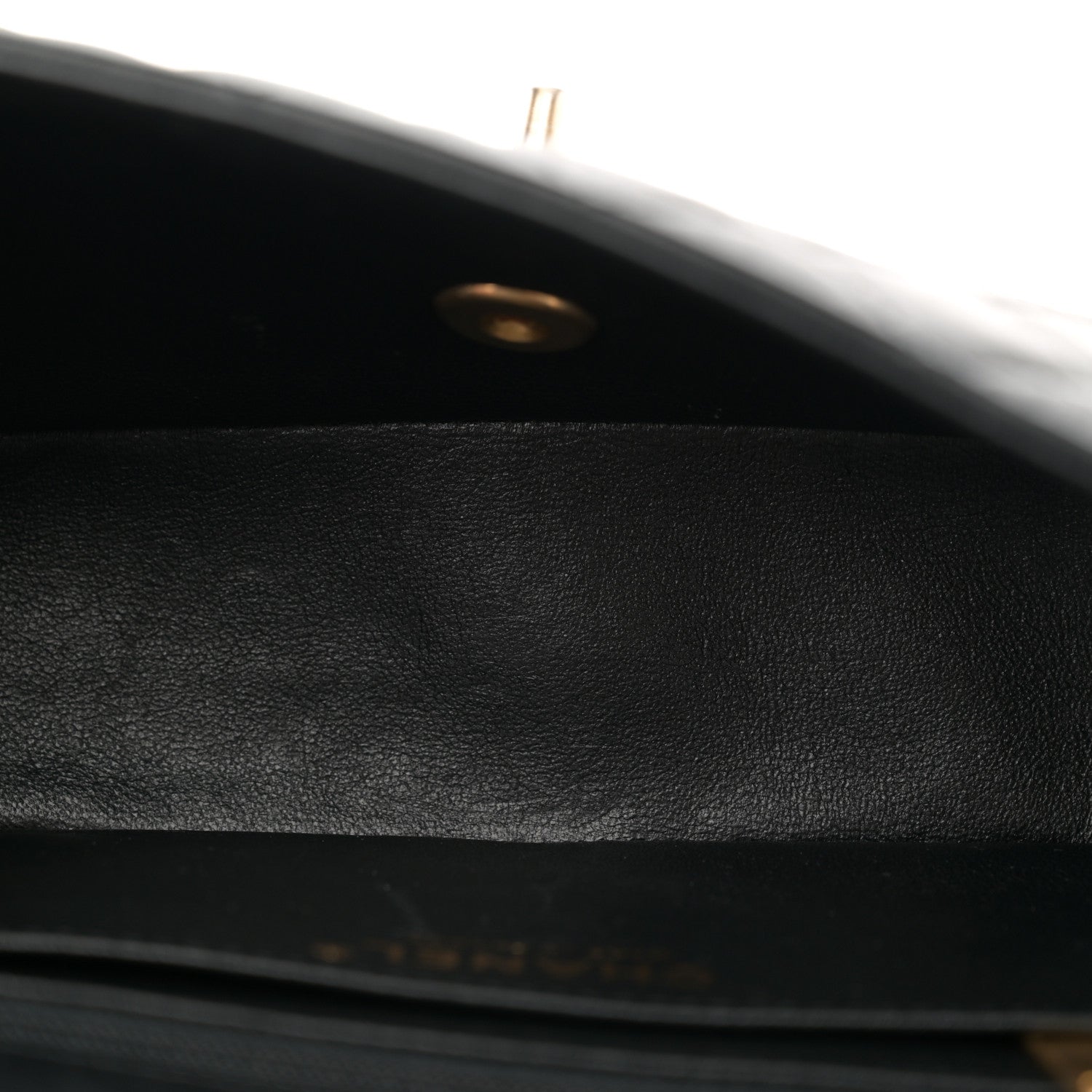 Chanel Lambskin Quilted Mini Rectangular Flap Black 5 of 12
