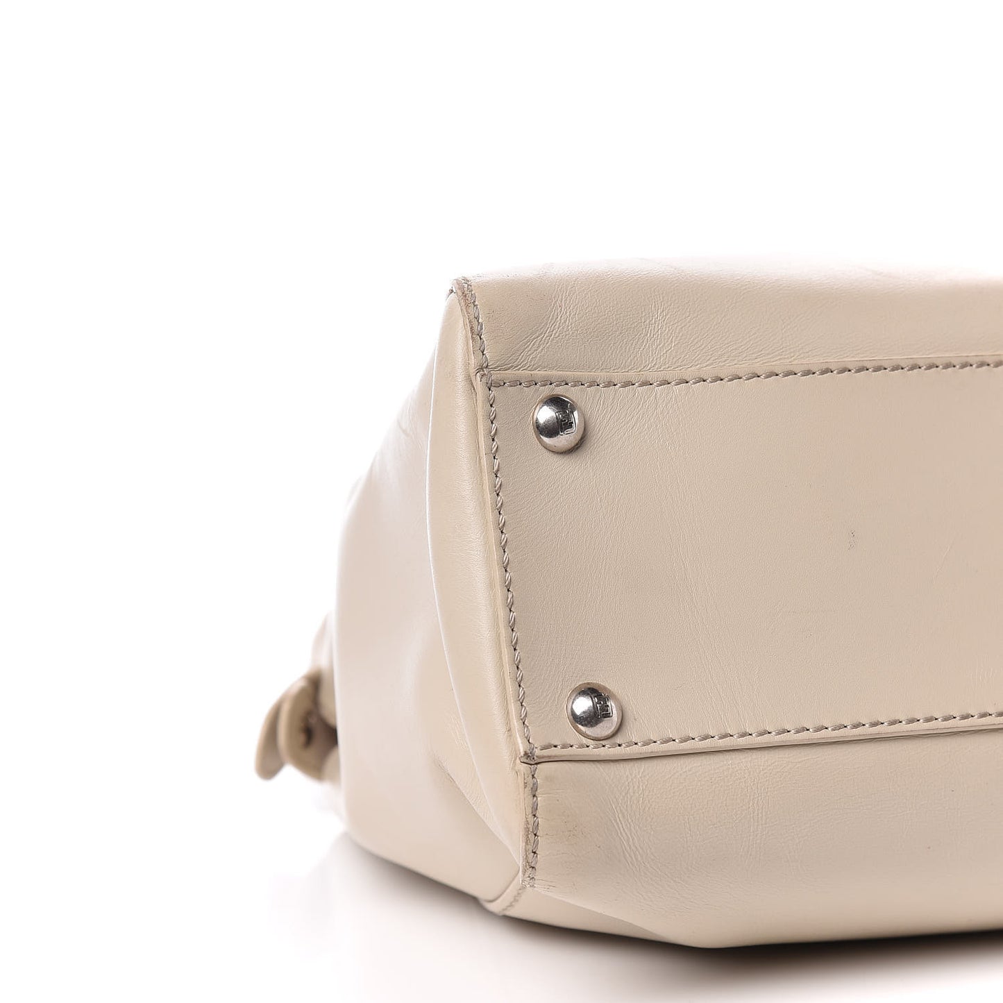 Vitello Morgan Shiny Nappa Medium Peekaboo Iconic Satchel Latte Azalea