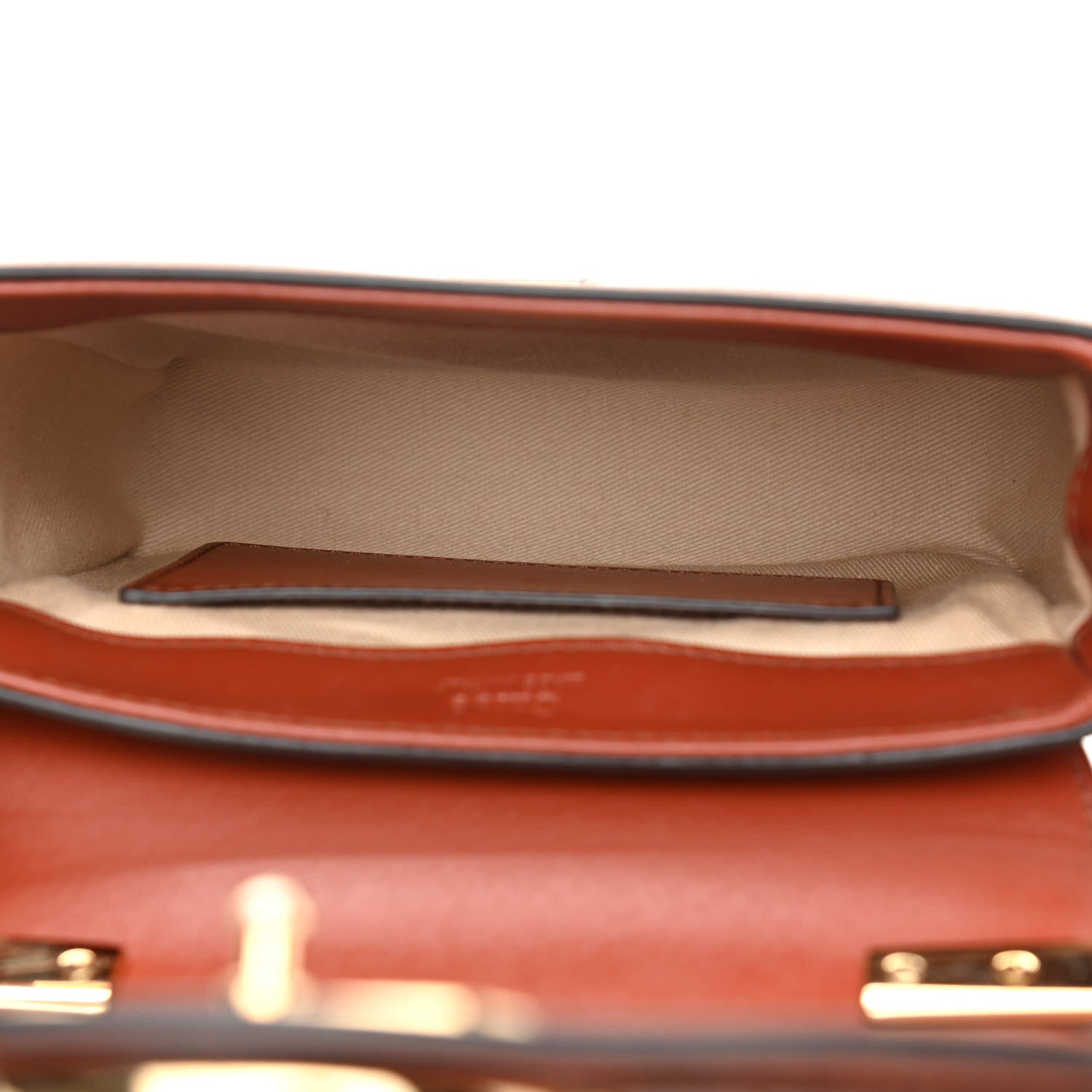 Chloe Calfskin Mini C Double Carry Sepia Brown 4 of 8