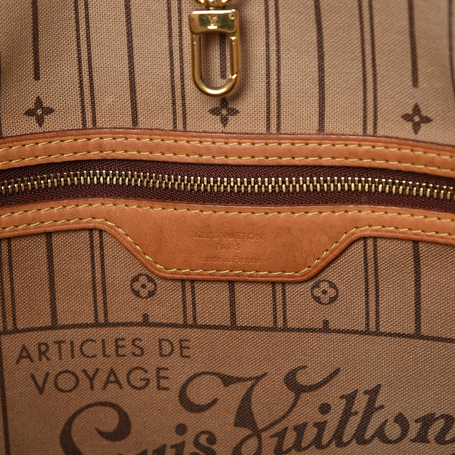 Louis Vuitton Monogram Neverfull MM 6 of 17