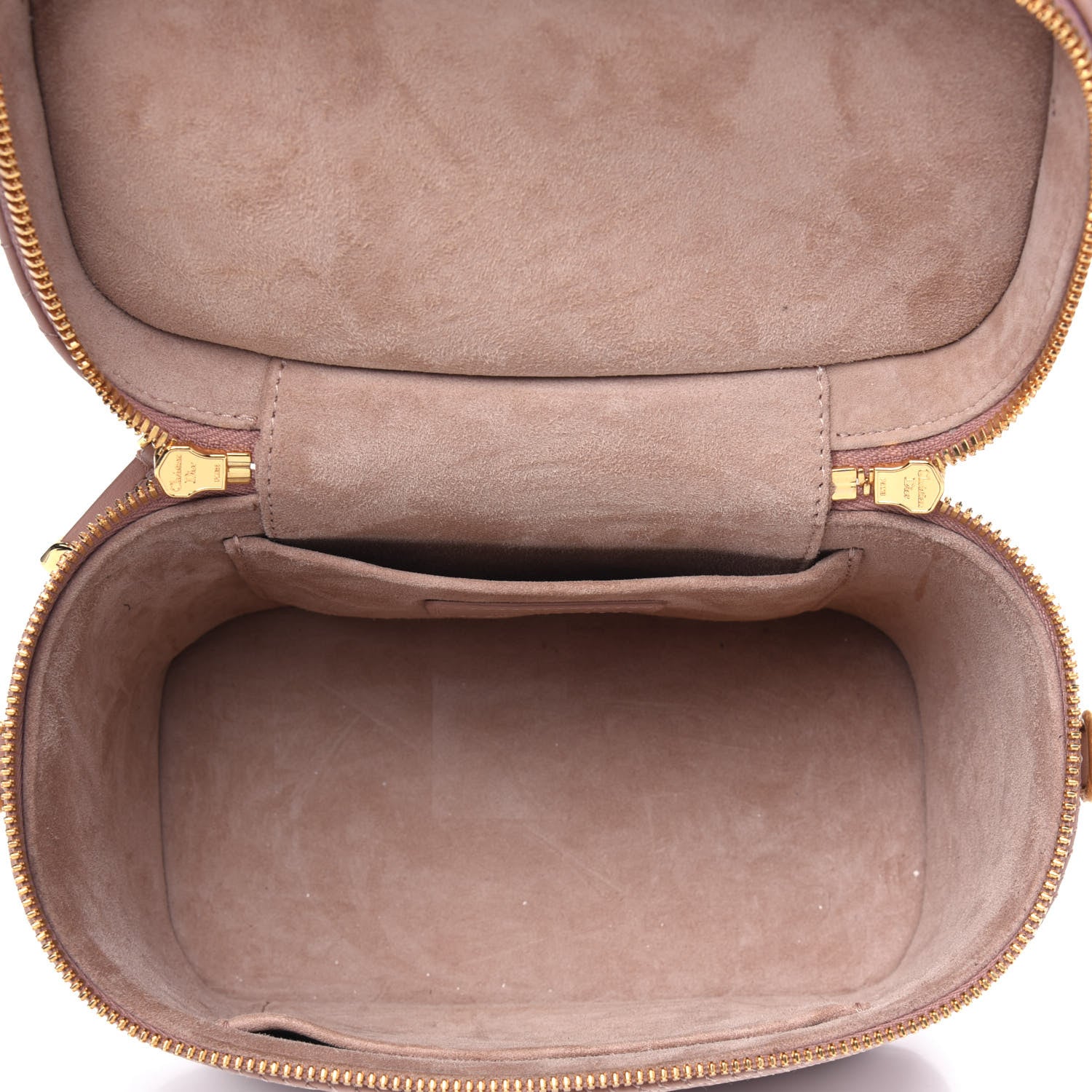 Christian Dior Lambskin Cannage Small Diortravel Vanity Case Rose Des Vents 3 of 4