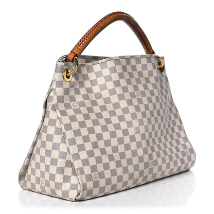 Louis Vuitton Damier Azur Artsy MM 3 of 11