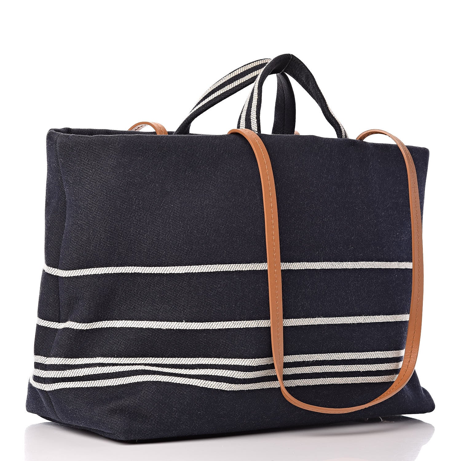 Chanel Denim Large Shopping Tote Blue 3 of 11