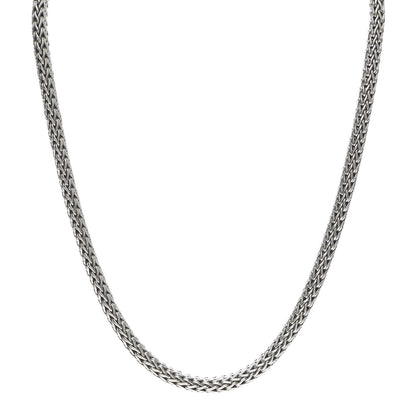 John Hardy Sterling Silver 18K Yellow Gold 6.5mm Classic Chain Necklace 1 of 5