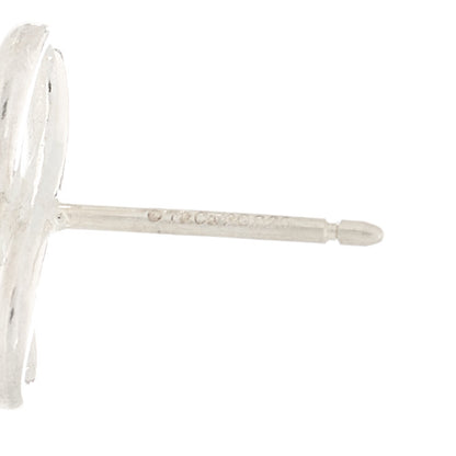 Tiffany Sterling Silver Infinity Earrings 3 of 4