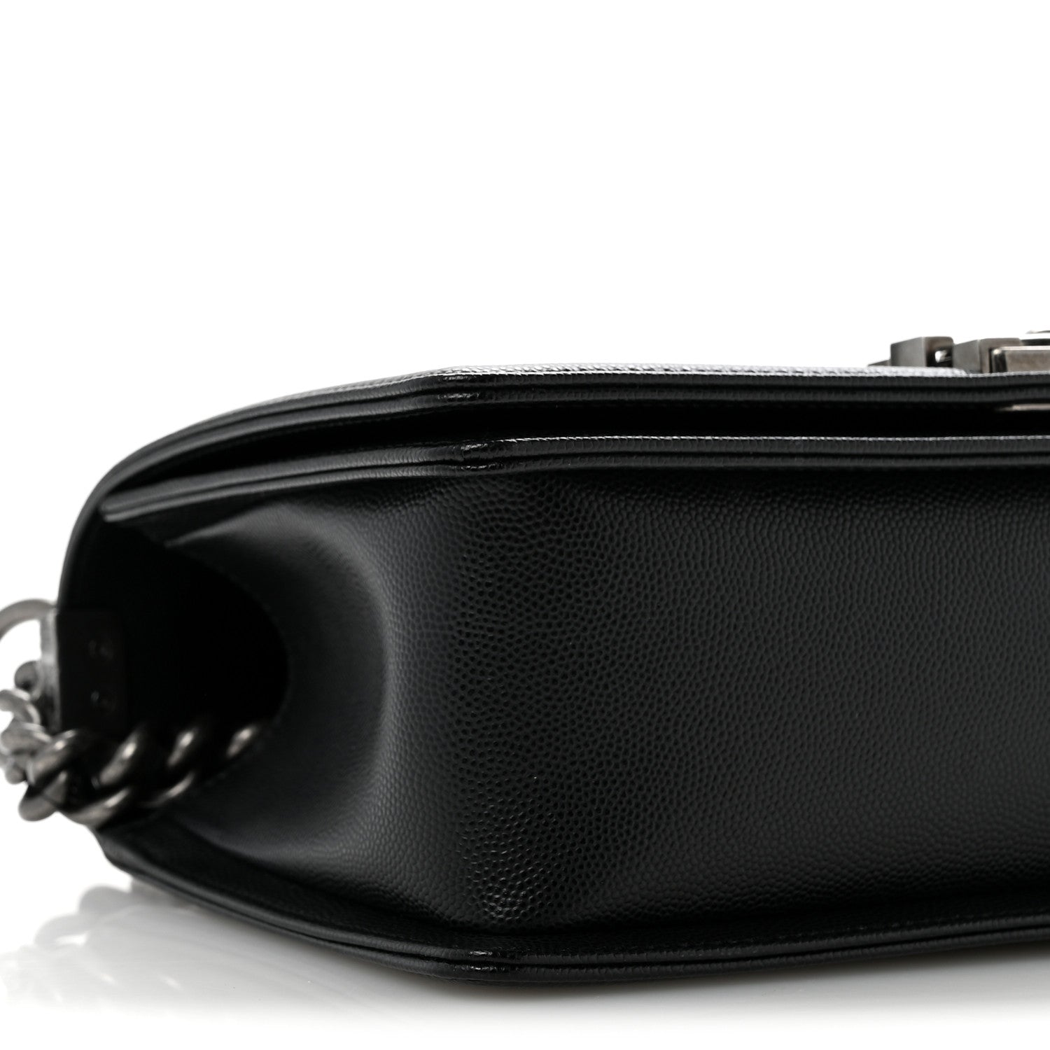 Chanel Caviar Quilted Medium Boy Flap Black 9 of 12