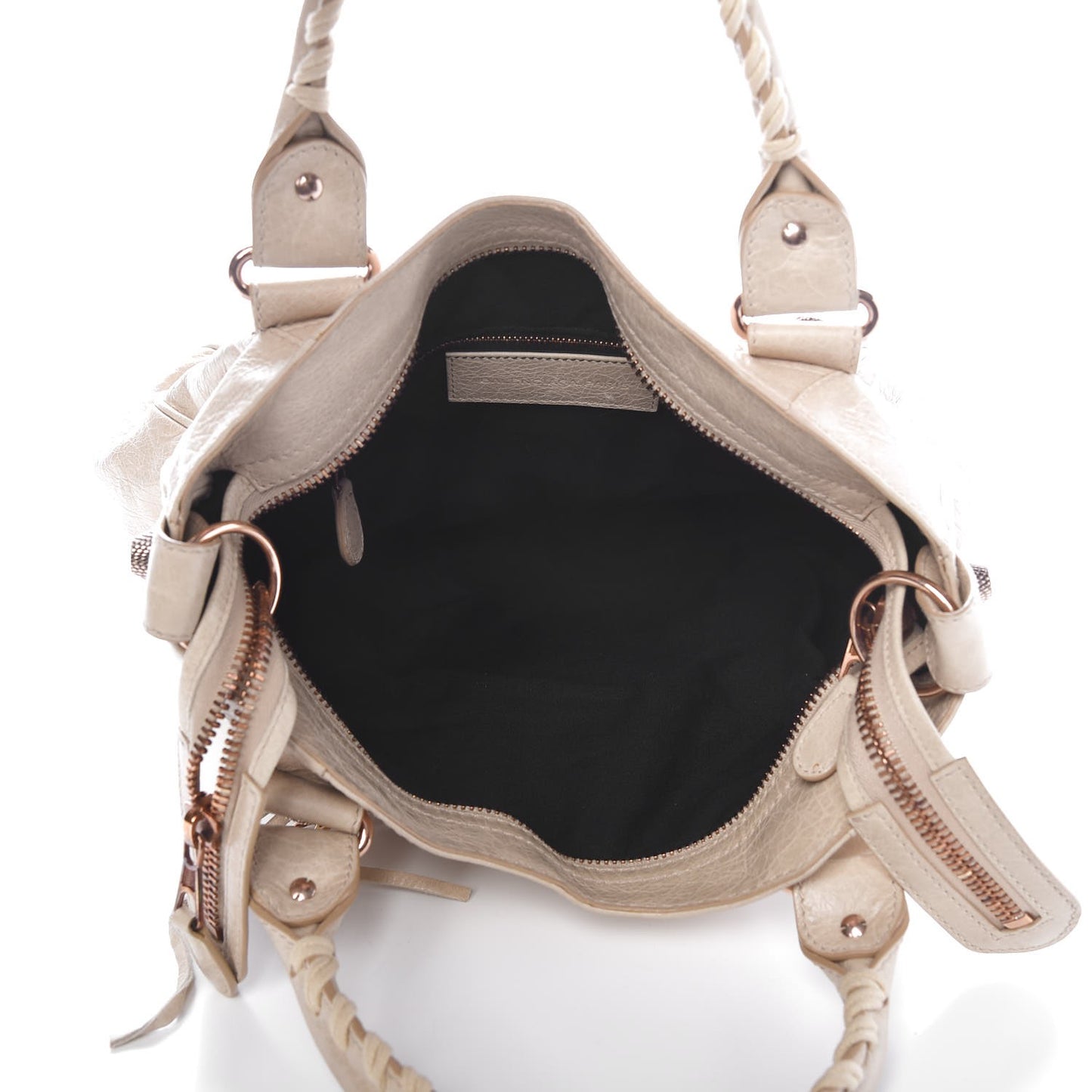 Agneau Giant 21 Rose Gold Hardware Velo Praline
