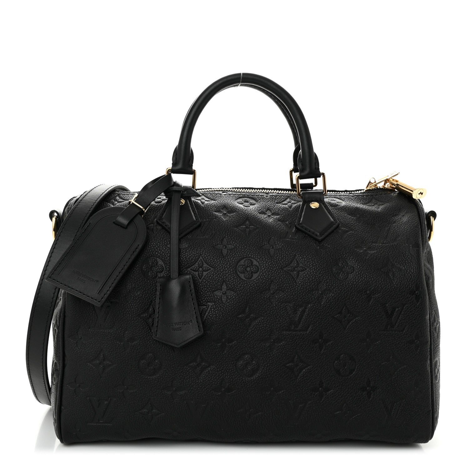 Louis Vuitton Empreinte Monogram Speedy Soft 30 Black 1 of 10
