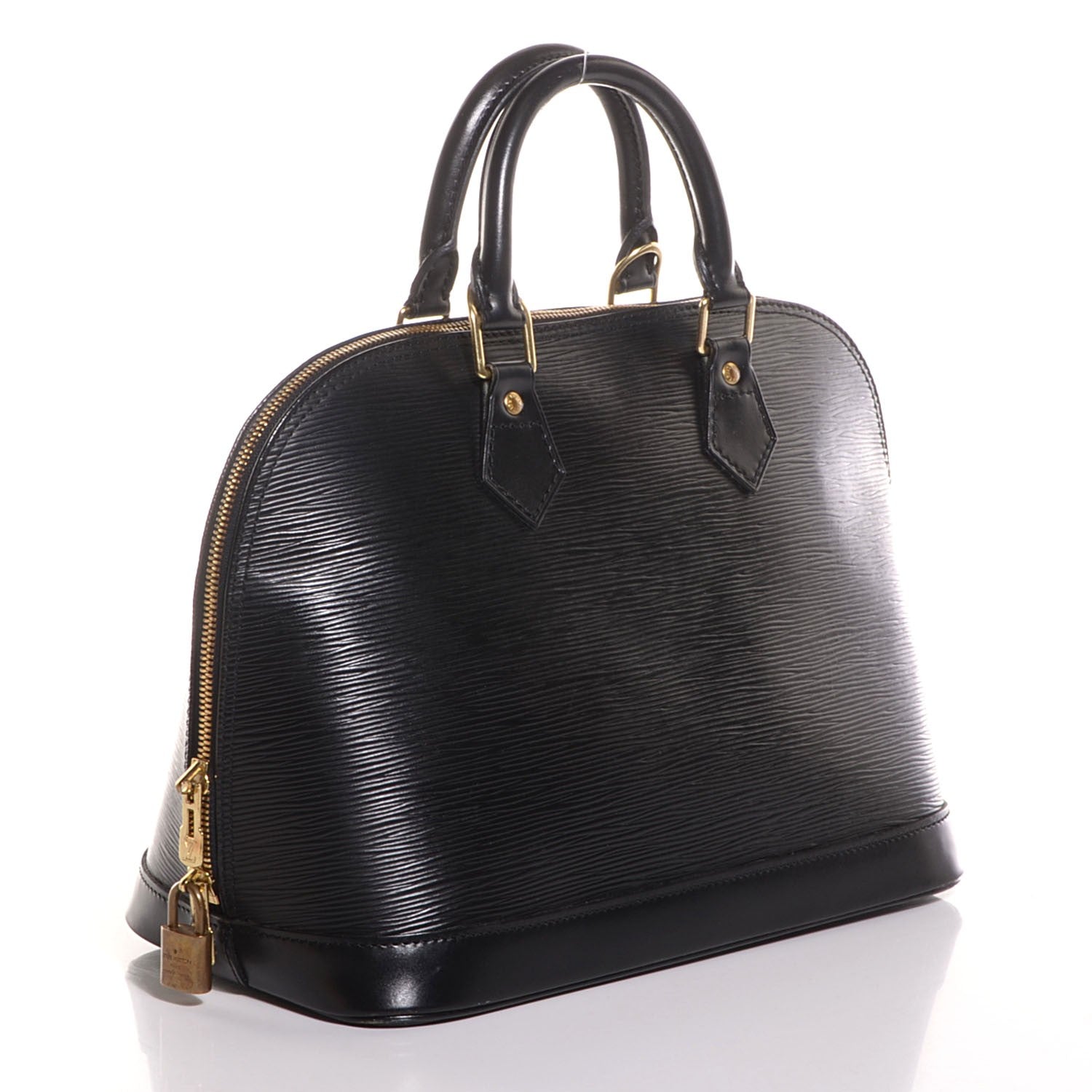 Louis Vuitton Epi Alma PM Black 3 of 7