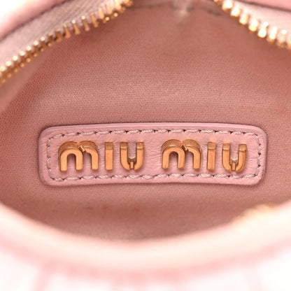 Miu Miu Nappa Matelasse Mini Wander Hobo Alabaster Pink 6 of 13