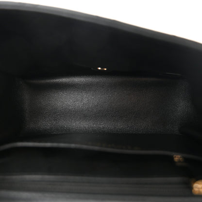 Chanel Lambskin Quilted Mini Square Flap Black 5 of 11