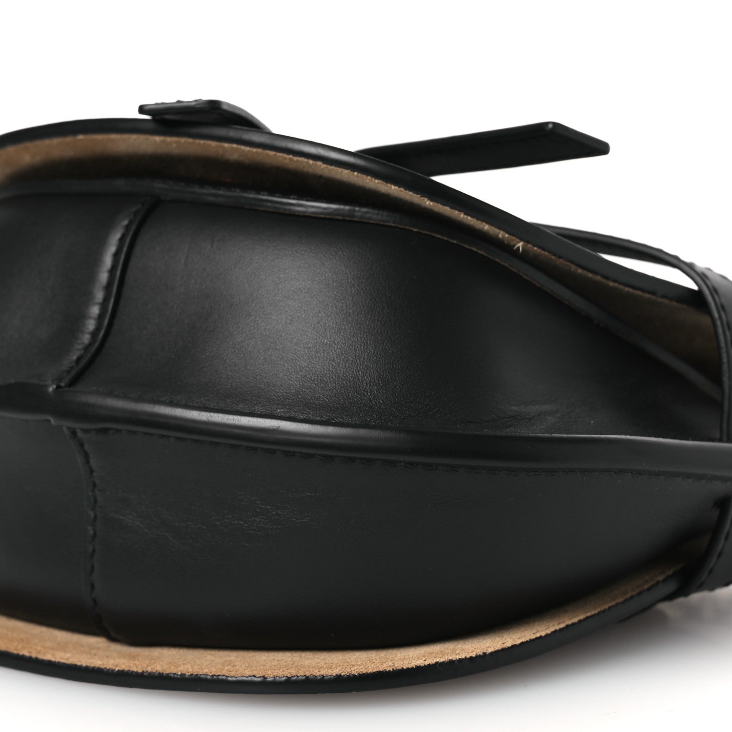 Loewe Calfskin Jacquard Mini Gate Dual Bag Black 9 of 13
