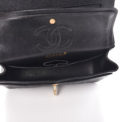 Chanel Caviar Quilted Small Double Flap Black 5 of 12