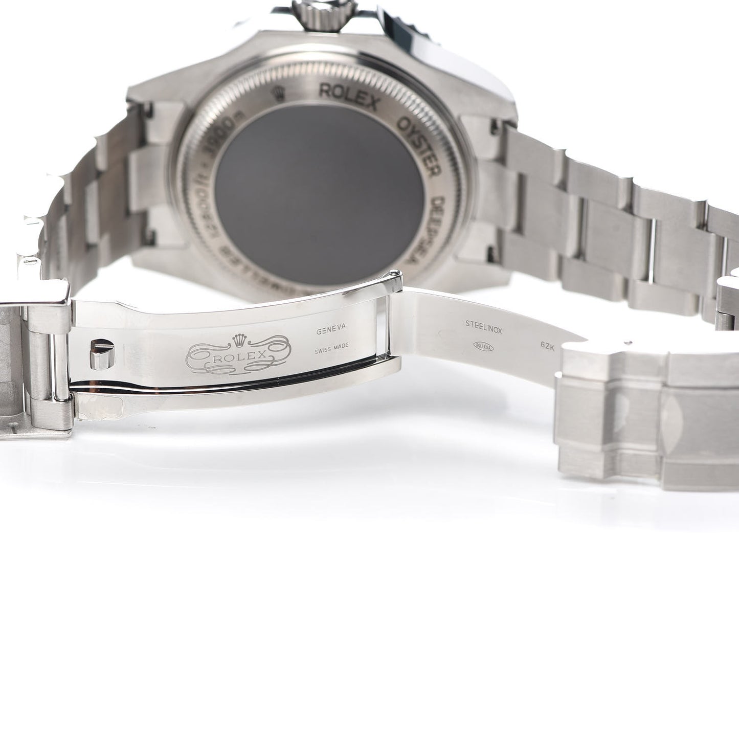 Stainless Steel 44mm Oyster Perpetual Date Sea-Dweller Deepsea Watch Black 126660