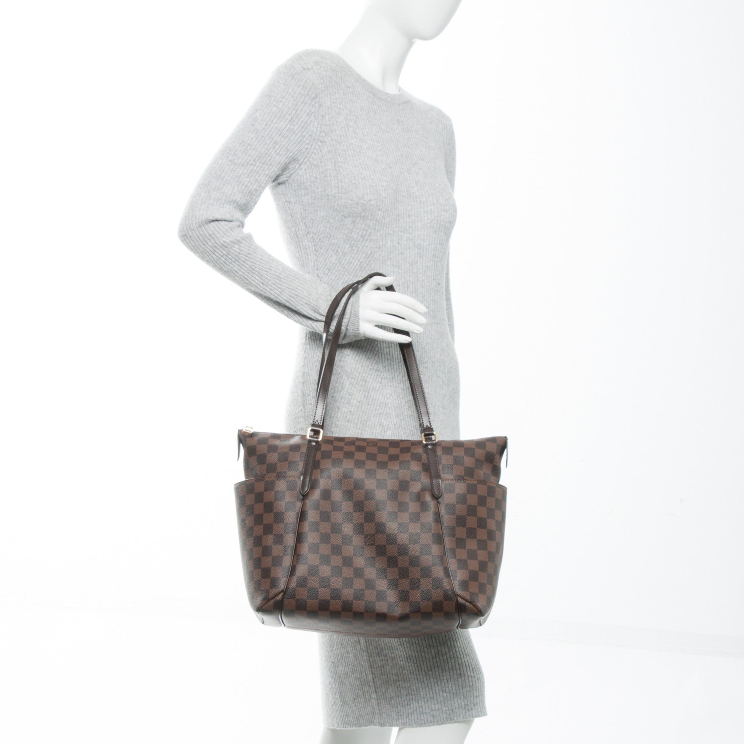 Louis Vuitton Damier Ebene Totally MM 2 of 6