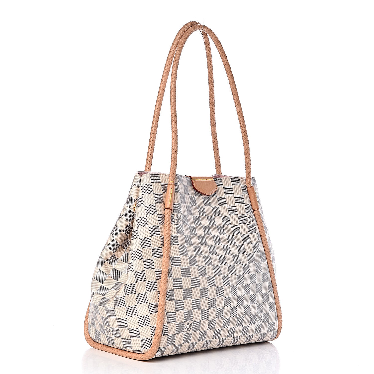 Louis Vuitton Damier Azur Propriano Rose Ballerine 3 of 10