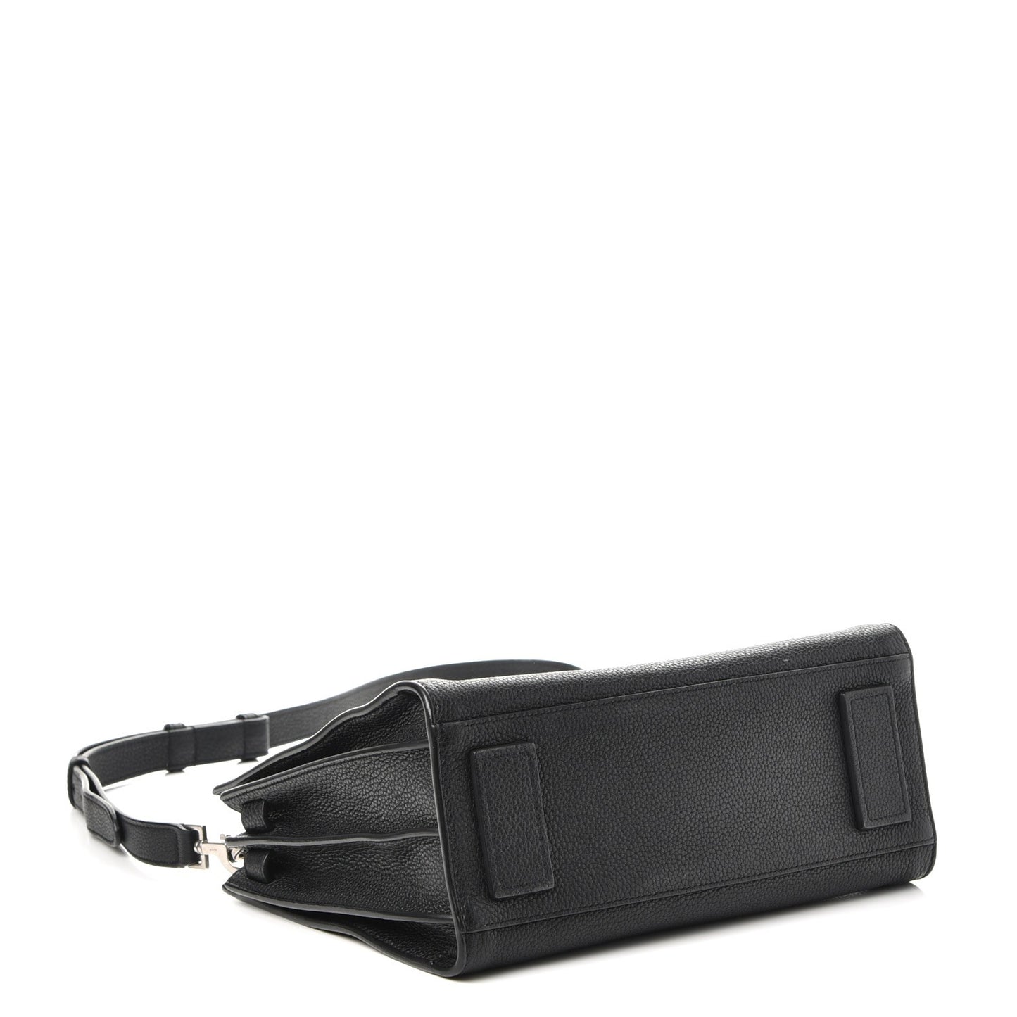 Grained Calfskin Baby Sac De Jour Souple Black