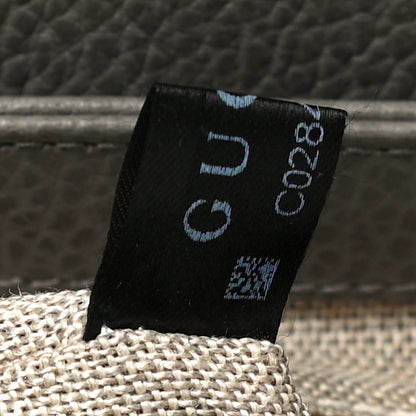 Gucci Dollar Calfskin Interlocking G Top Handle Shoulder Bag Loess 8 of 11