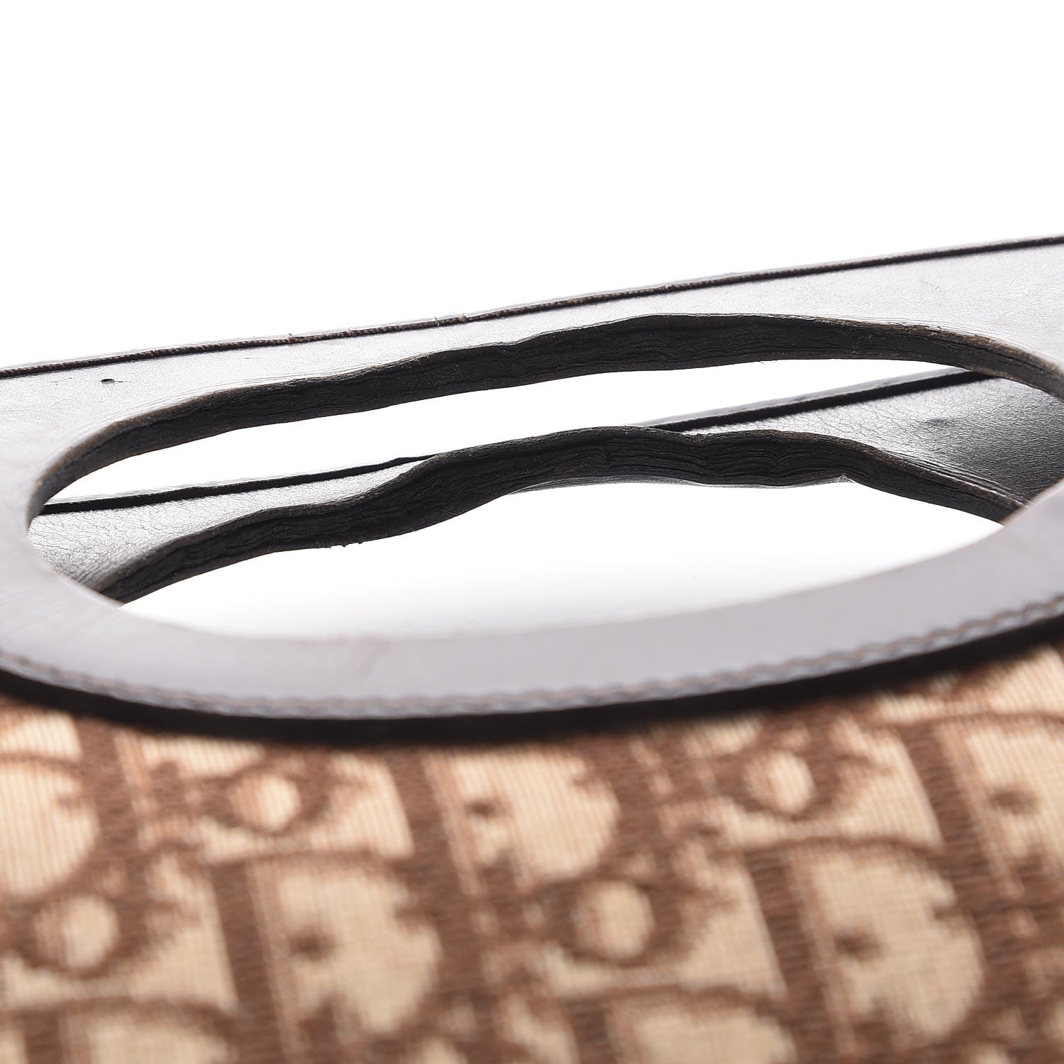 Christian Dior Monogram Fold Over Clutch Brown 8 of 8