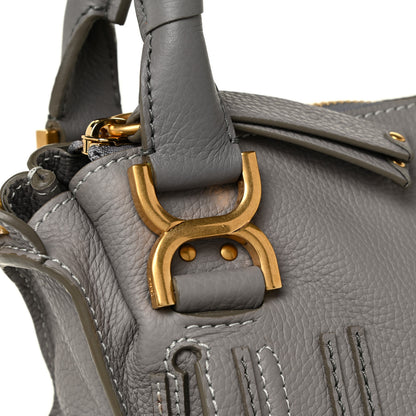 Chloe Calfskin Medium Marcie Satchel Cashmere Grey 13 of 13