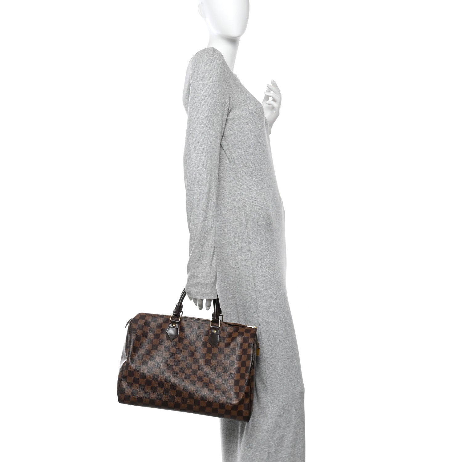 Louis Vuitton Damier Ebene Speedy 35 2 of 14