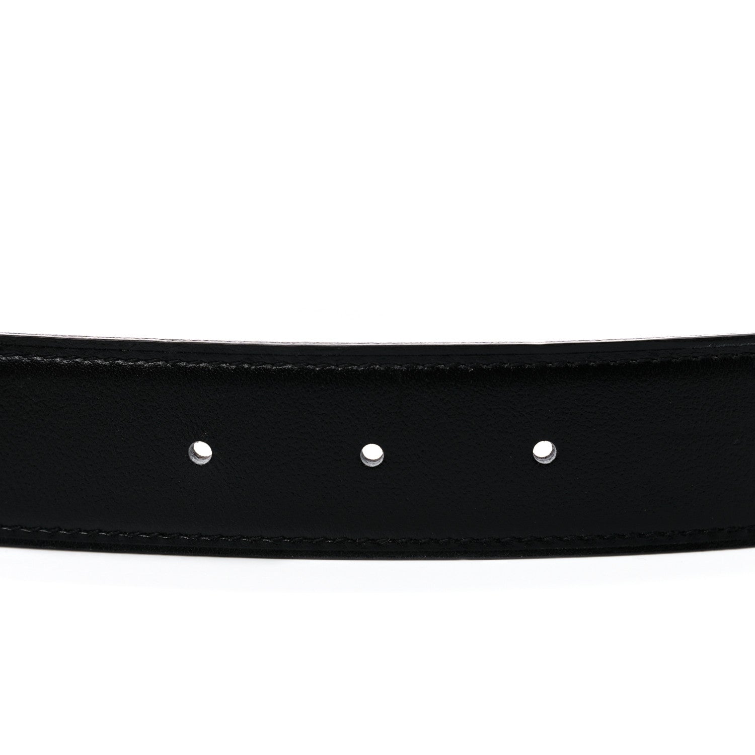 Hermes Box Togo 32mm Quizz H Belt 95 Black Etain 4 of 5